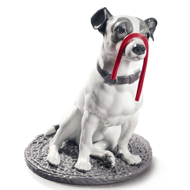 Lladro &quot;Jack Russell with Licorice&quot; Porcelain Figurine   image number 0
