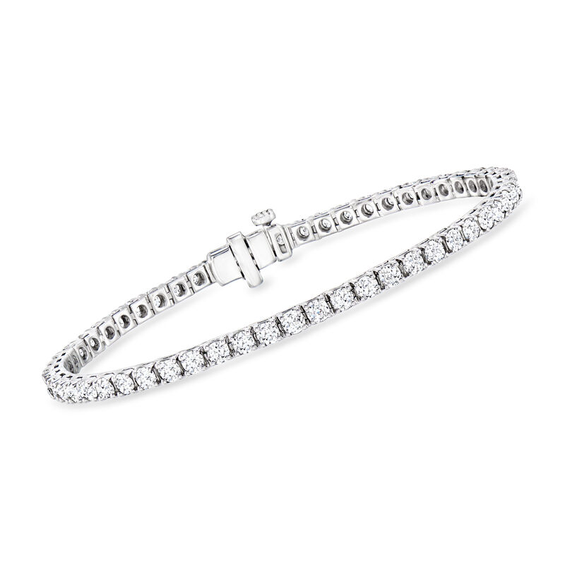 5.00 ct. t.w. Lab-Grown Diamond Tennis Bracelet in Sterling Silver image number 0