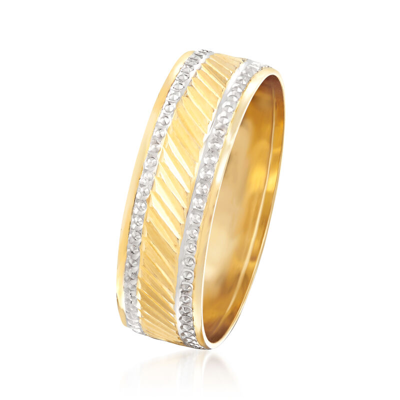 14kt Two-Tone Gold Ring image number 2