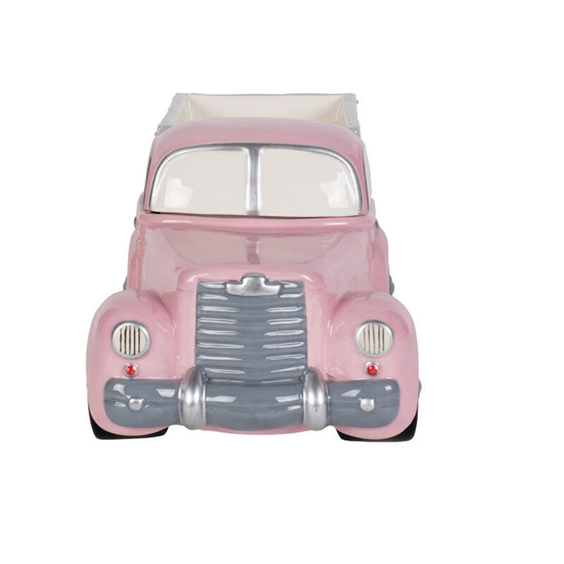 Fitz and Floyd &quot;Branch and Blossom&quot; Pink Truck Cookie Jar image number 1