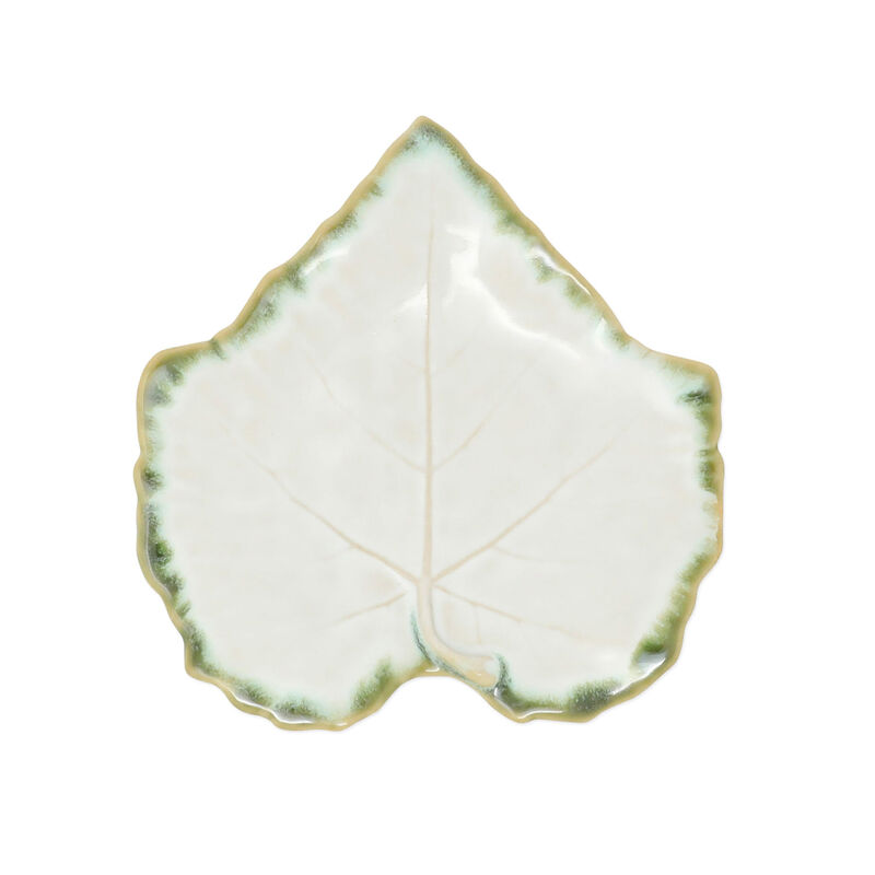 Vietri &quot;Foglia&quot; White Dinnerware from Italy image number 1