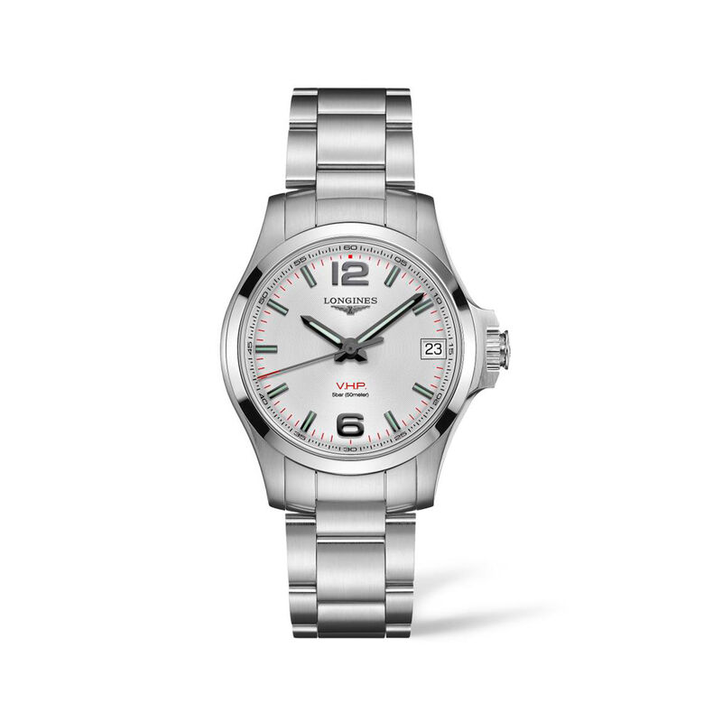 Longines Conquest V.H.P. Men's 36mm  Stainless Steel Watch image number 0