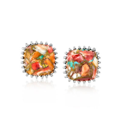 Turquoise Earrings in Sterling Silver