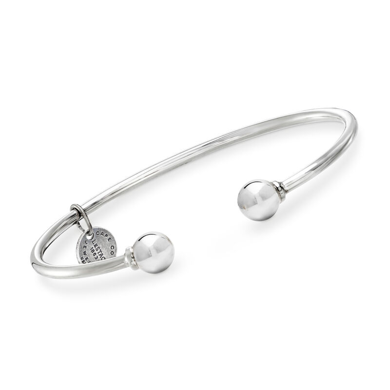 Cape Cod Jewelry Sterling Silver Cuff Bracelet. 7&quot; image number 0