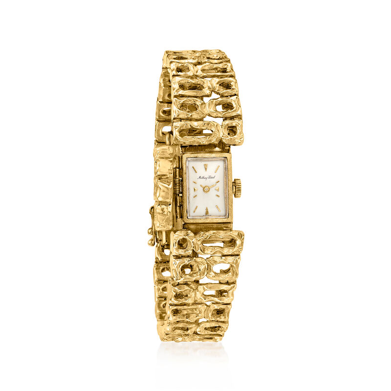 C. 1960 Vintage Tissot 14kt Yellow Gold Watch image number 0