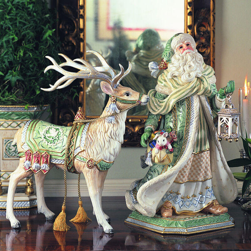 Fitz and Floyd &quot;Gregorian&quot; Santa Figurine image number 2