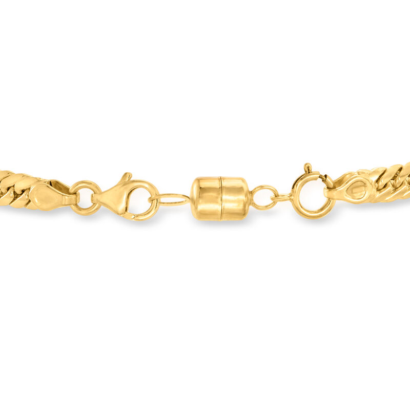 Italian 14kt Yellow Gold Magnetic Clasp Converter image number 2