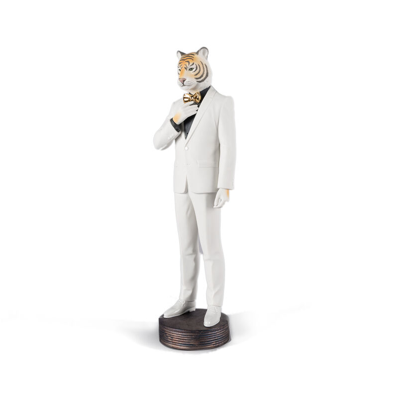 Lladro &quot;Tiger Man&quot; Porcelain Figurine image number 2