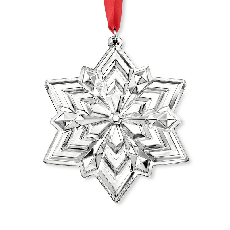 Gorham 2022 Annual Sterling Silver Snowflake Ornament - 53rd Edition image number 1