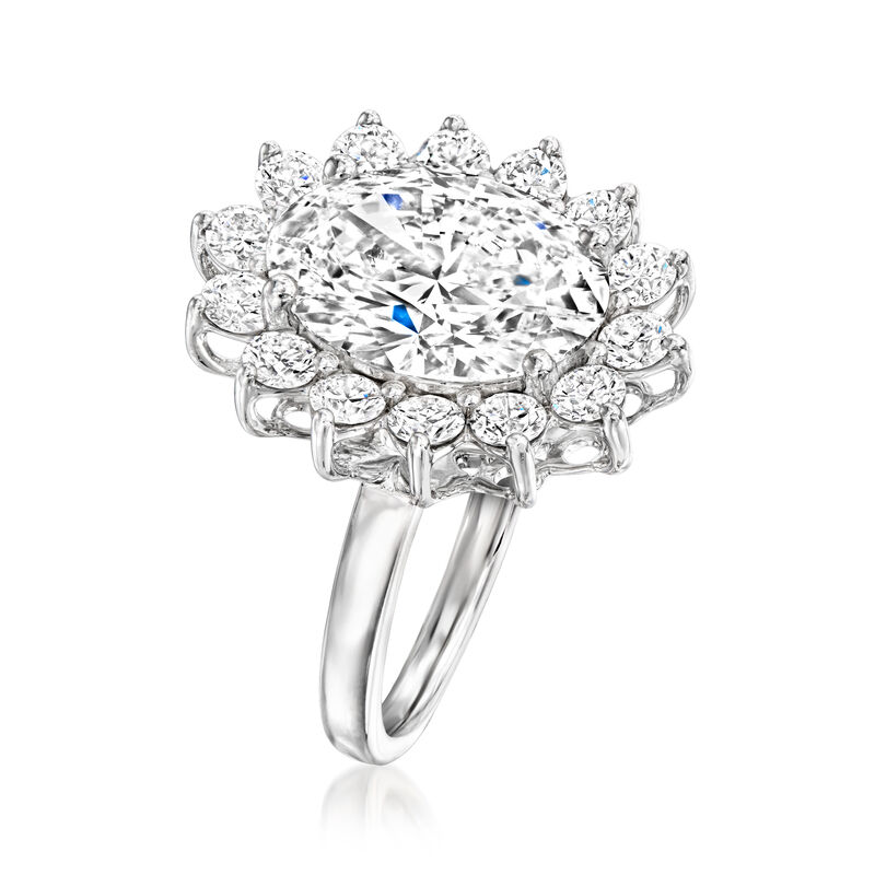 5.00 ct. t.w. Lab-Grown Diamond Ring in 14kt White Gold image number 2