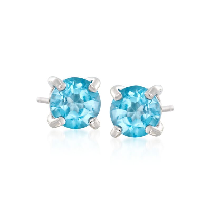 7.00 ct. t.w. Multi-Gemstone Jewelry Set: Seven Pairs of Stud Earrings in Sterling Silver  image number 5