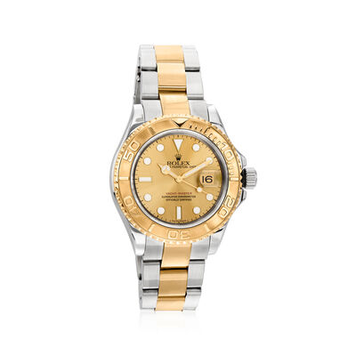 Pre-Owned Rolex Yacht-Master Men's 40mm Stainless Steel and 18kt Yellow Gold Watch