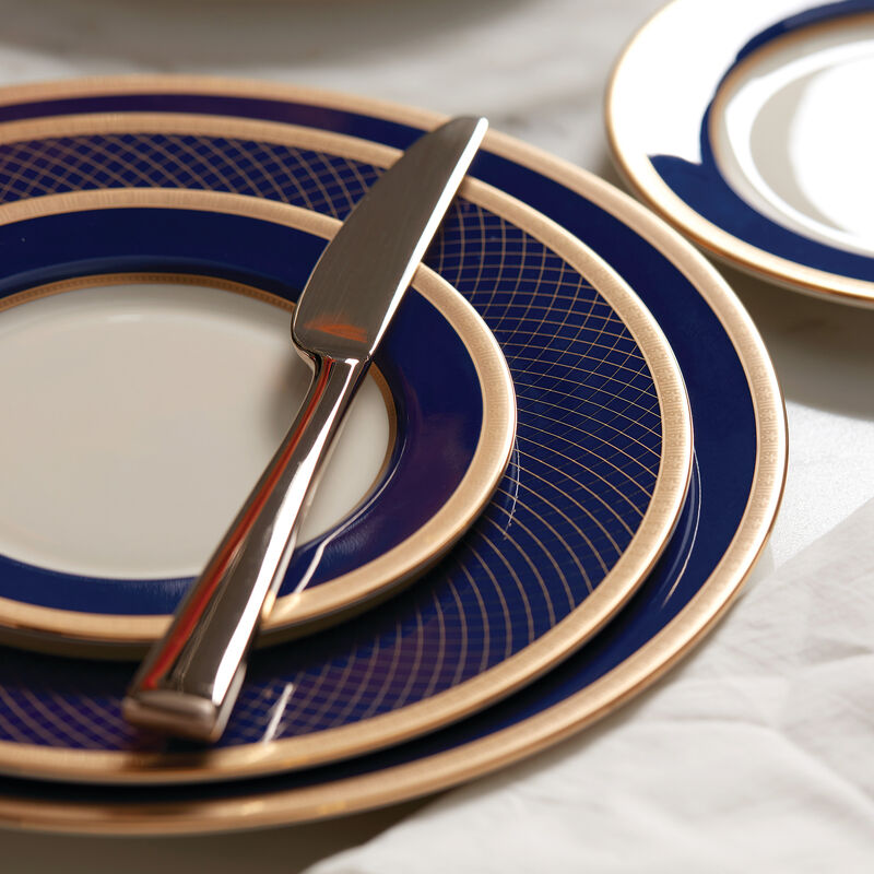 Lenox "Colebrook" Champagne 5-pc. 18/10 Stainless Steel Place Setting image number 8