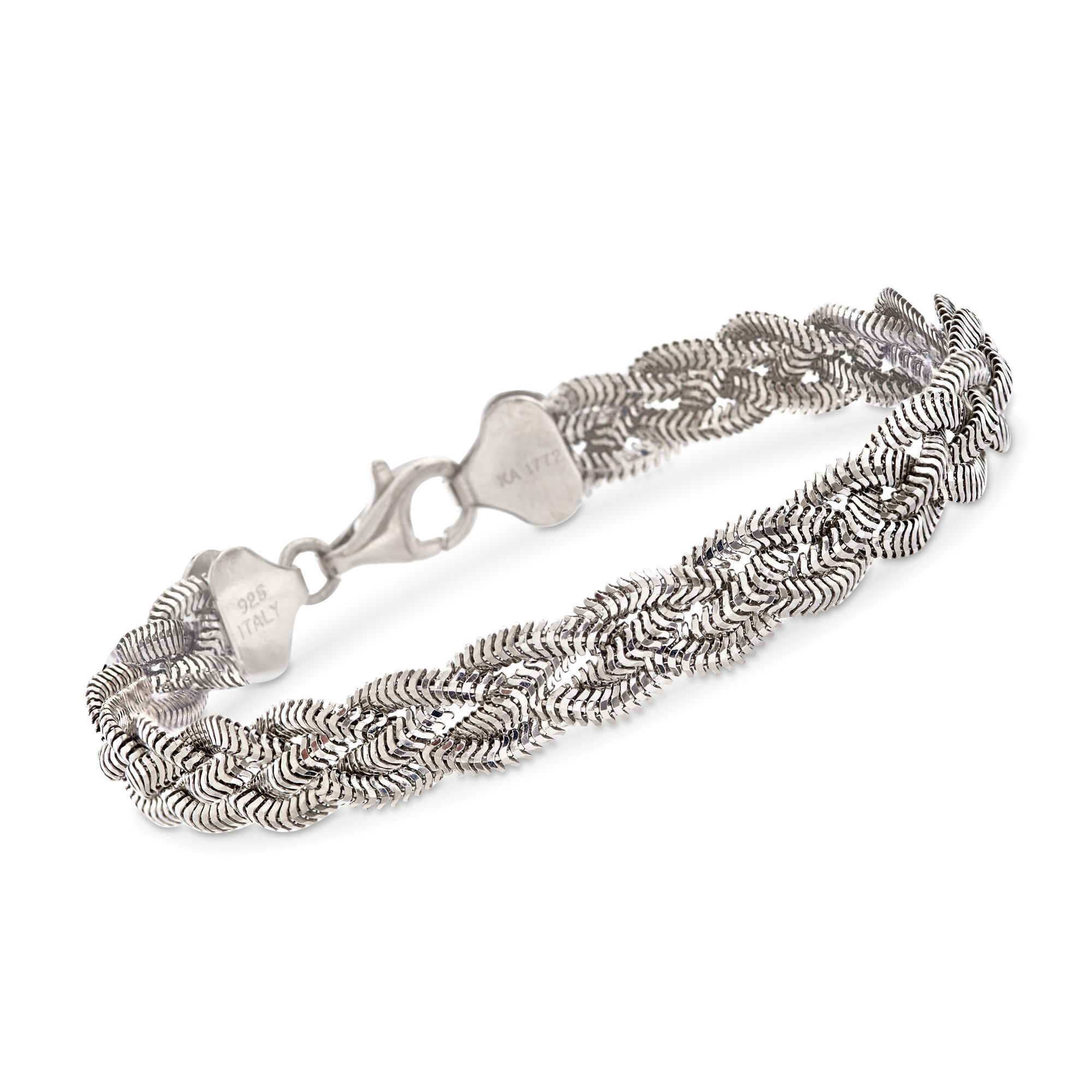 ブレスレット ROMANTINUER SN139 TRIPLE CHAIN BRACELET Sarah-Cavender-Bracelt-Triple-