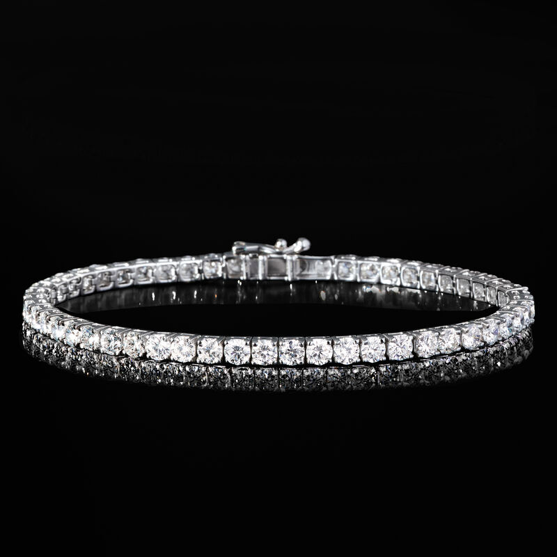 5.00 ct. t.w. Lab-Grown Diamond Tennis Bracelet in 14kt White Gold image number 2