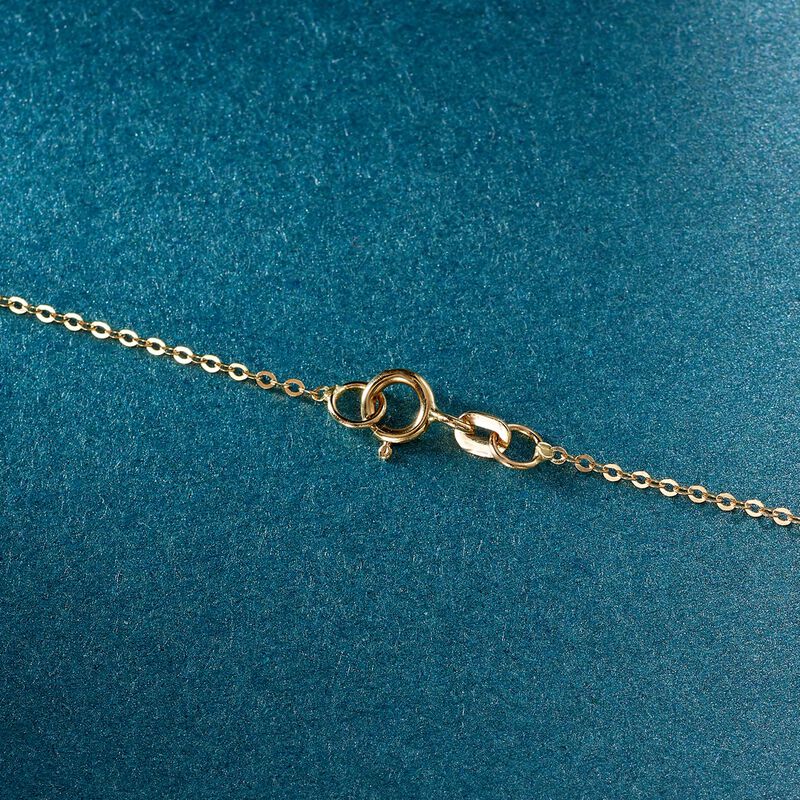 Italian 18kt Yellow Gold Cross Pendant Necklace. 18&quot; image number 3
