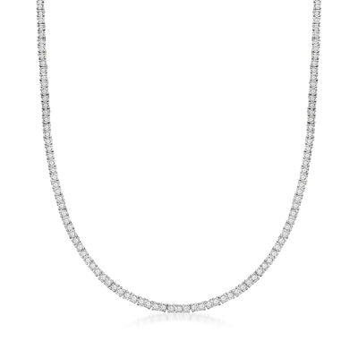 5.00 ct. t.w. Diamond Tennis Necklace in Sterling Silver