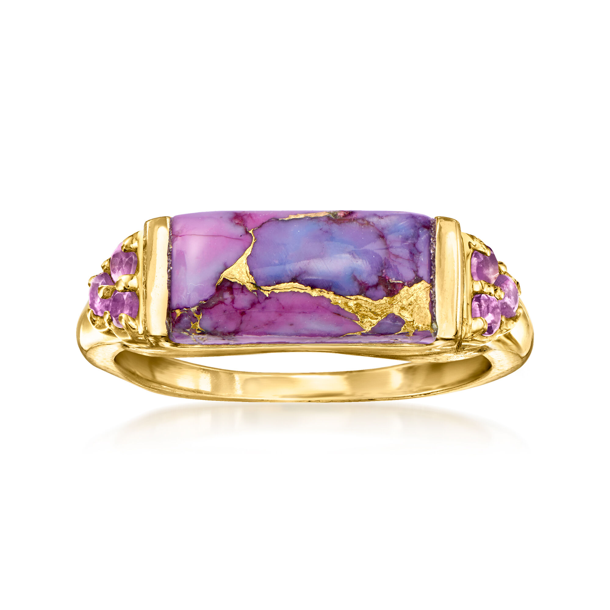 Purple turquoise ring hotsell