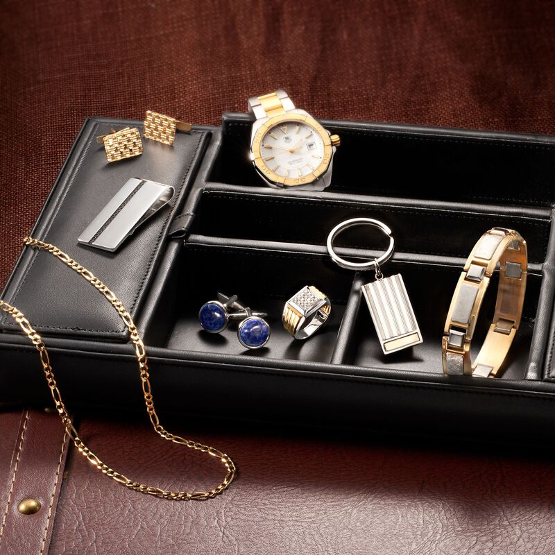 TAG Heuer Aquaracer Men's 40.5mm Stainless Steel and 18kt Gold Plate Watch image number 1