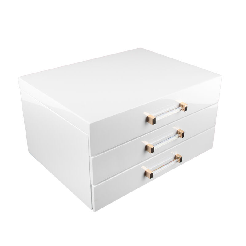 Brouk & Co. &quot;Kendall&quot; Wooden Jewelry Box image number 1