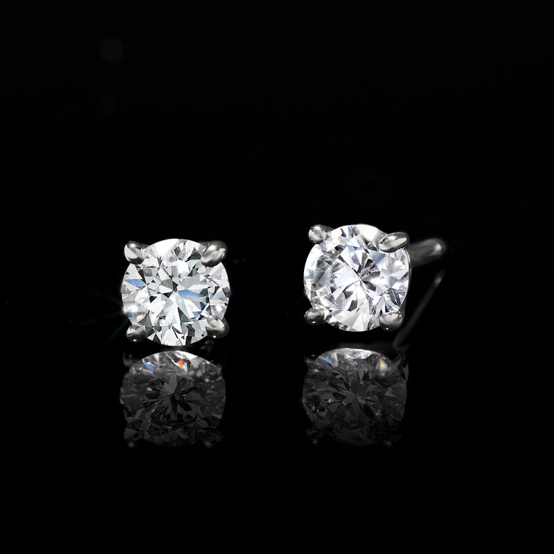 .25 ct. t.w. Lab-Grown Diamond Stud Earrings in 14kt White Gold  image number 1