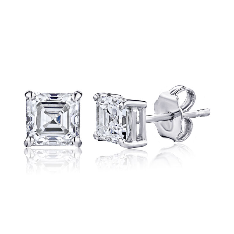 1.90 ct. t.w. Certified Diamond Stud Earrings in Platinum image number 1
