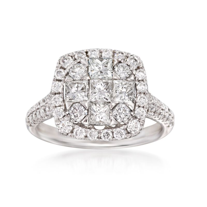 Gregg Ruth 1.85 ct. t.w. Diamond Ring in 18kt White Gold image number 0