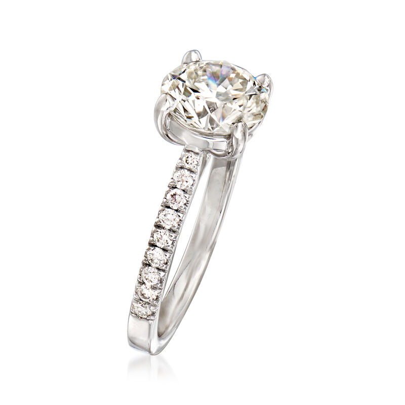 Majestic Collection 2.45 ct. t.w. Diamond Ring in 18kt White Gold. Size 7 image number 2