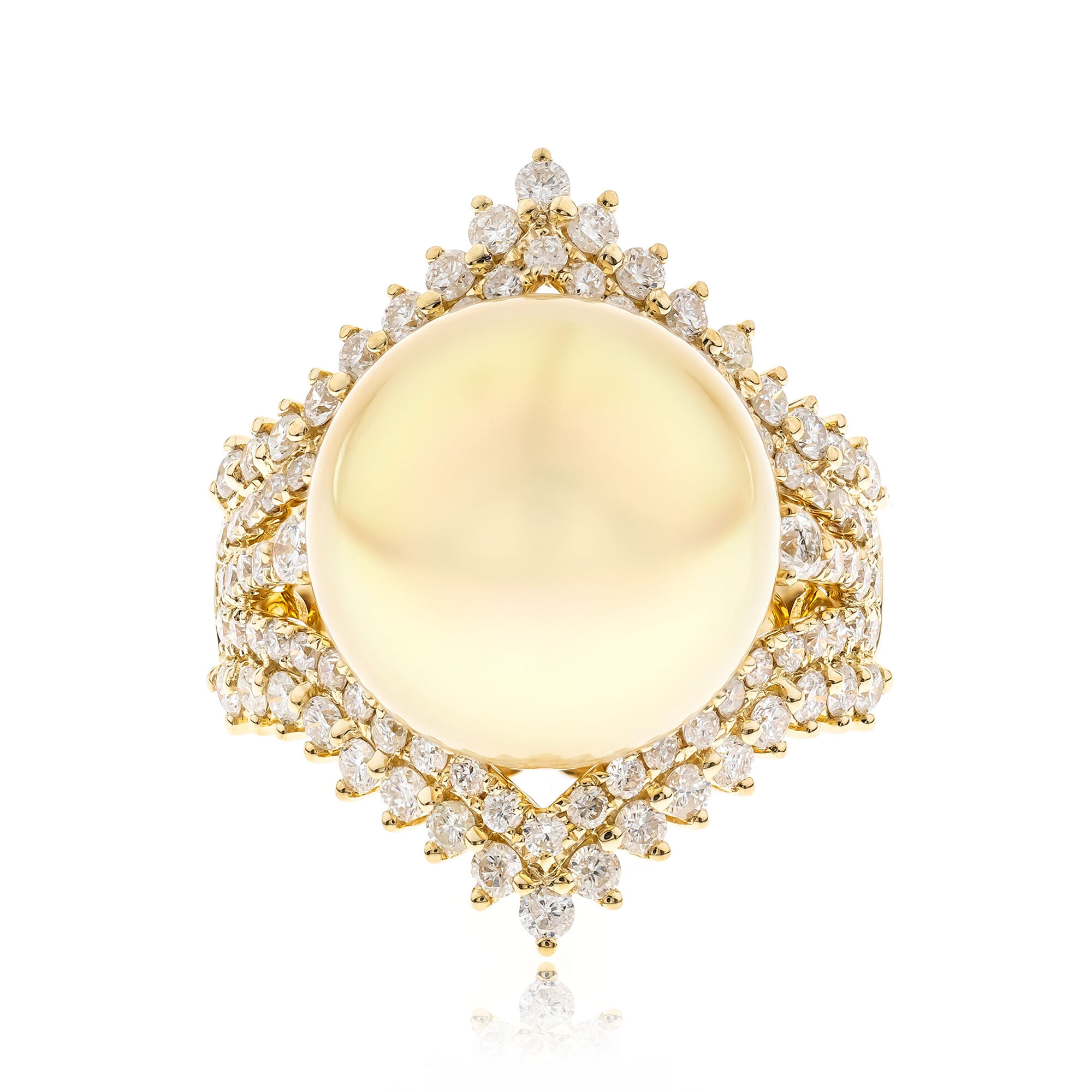 Ross-Simons 14-15mm Cultured Pearl Stud Earrings in Sterling Silver