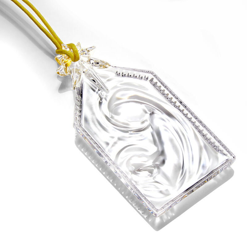 Waterford Crystal Nativity Ornament image number 2