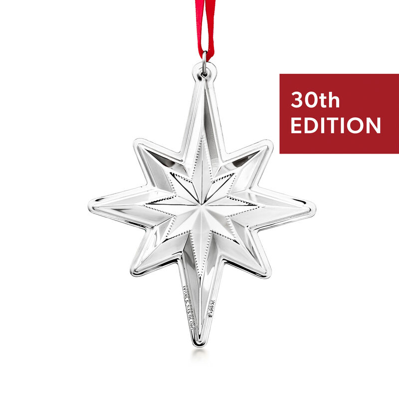 Towle 2026 Annual Sterling Silver Star Ornament - 30th Edition image number 0