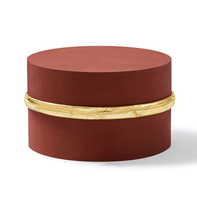 Italian 14kt Yellow Gold Mesh Stretch Bracelet