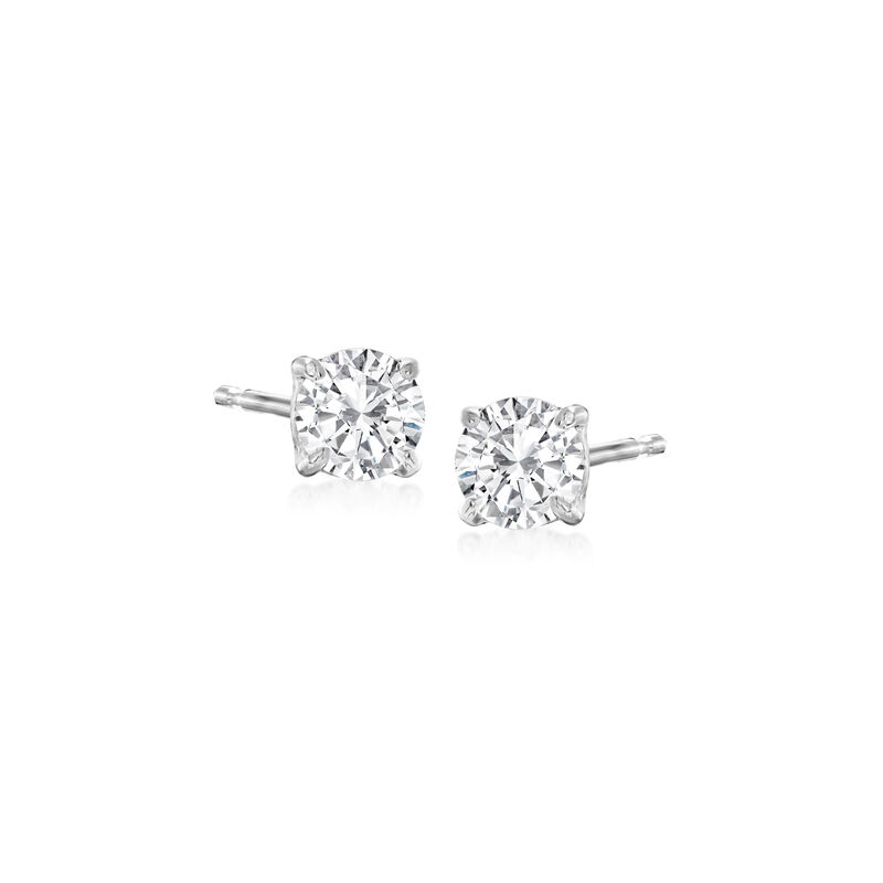 .50 ct. t.w. Diamond Stud Earrings in Platinum image number 0