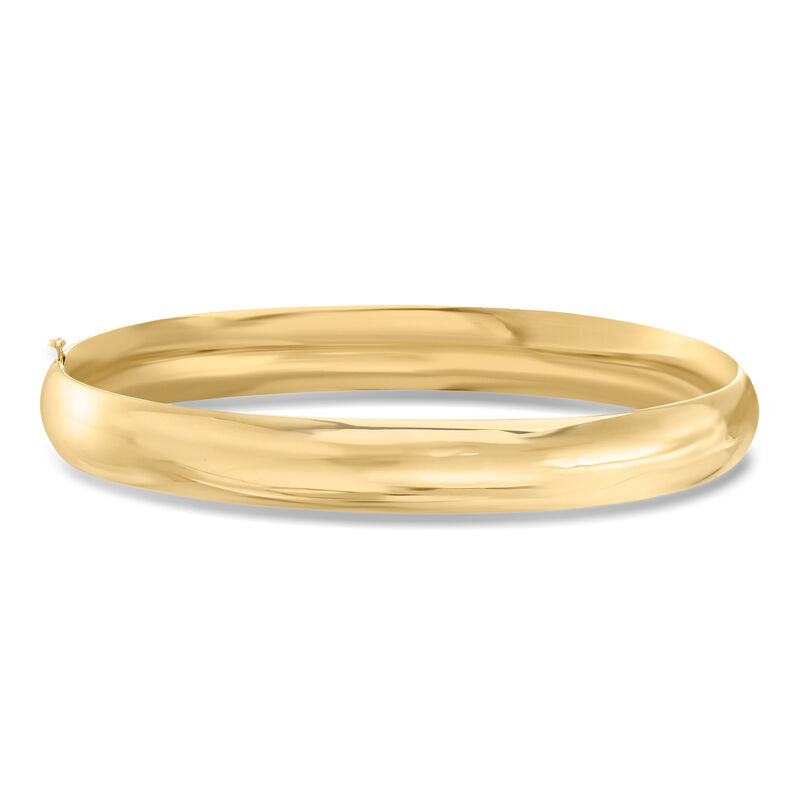 14kt Yellow Gold Polished Bangle Bracelet image number 0