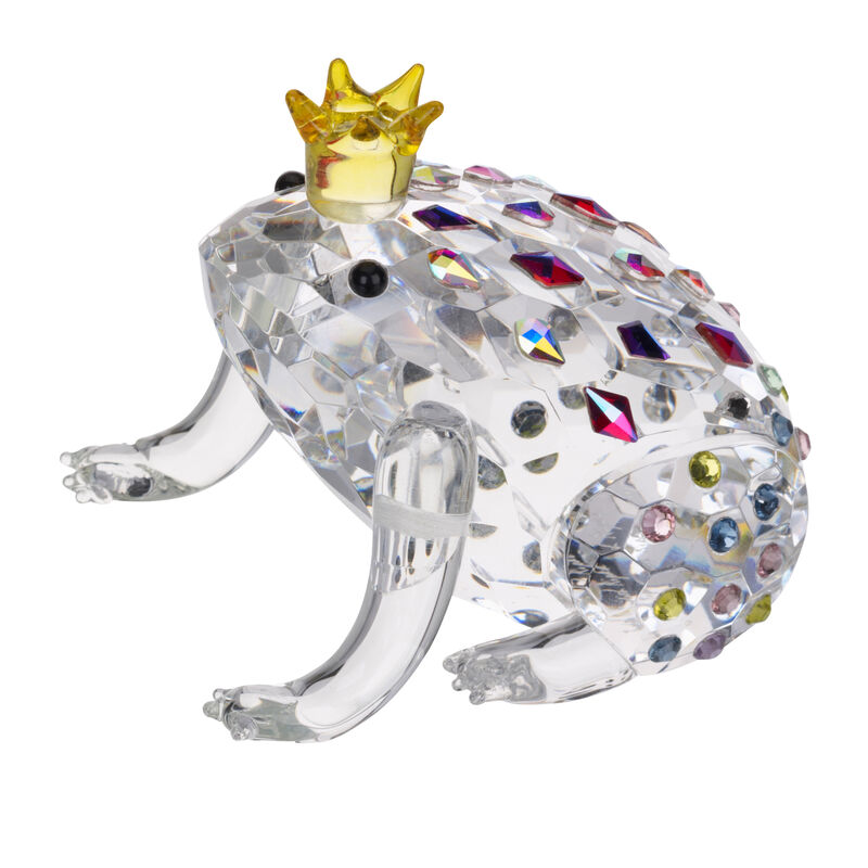 Judith Ripka &quot;Gemstone&quot; Crystal Frog Prince Figurine image number 0