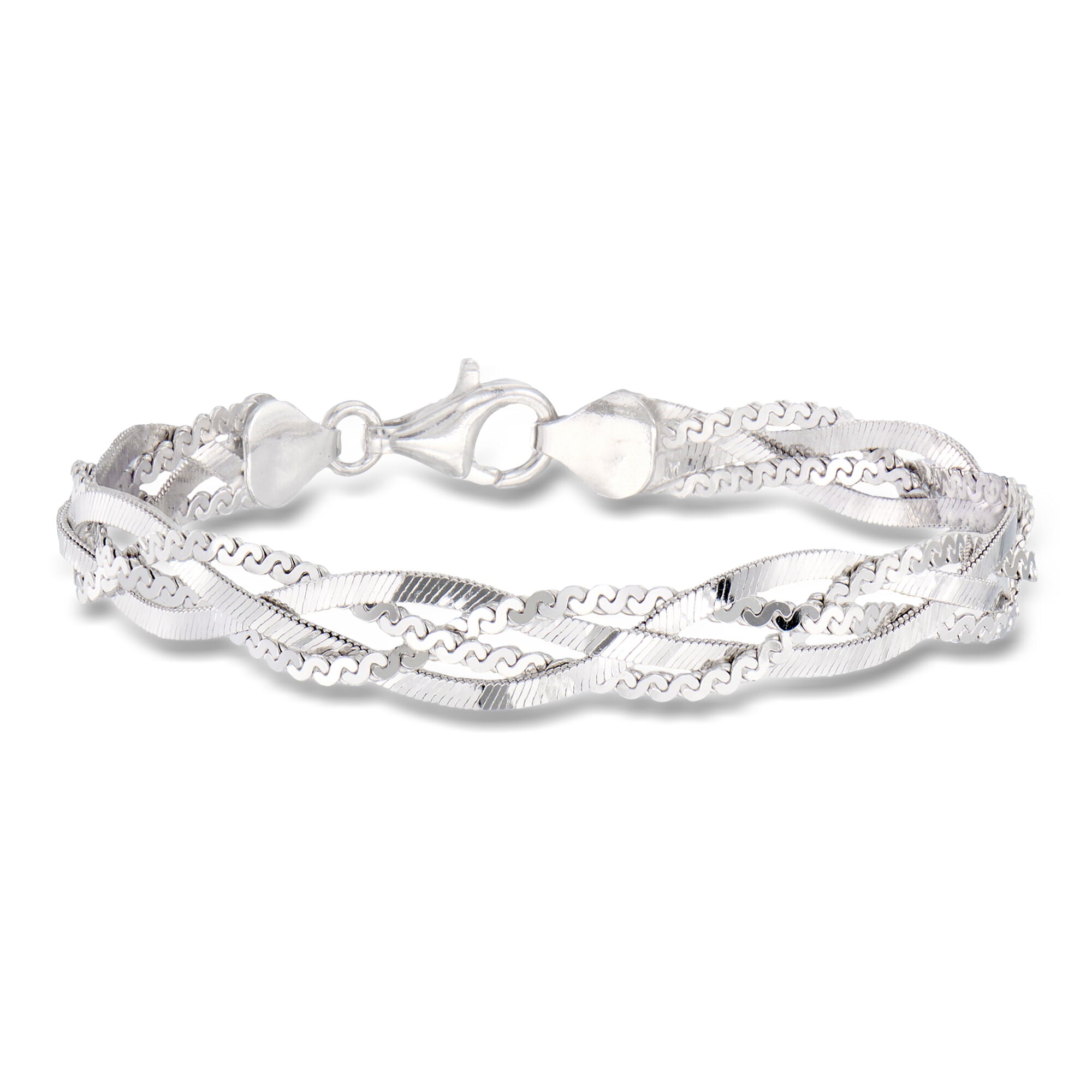 Italian Sterling Silver Braided Bracelet | Ross Simons