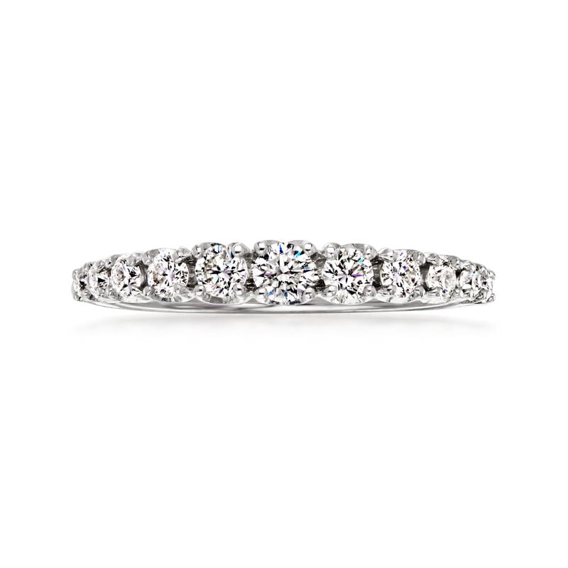 Gabriel & Co. .50 ct. t.w. Diamond Ring in 14kt White Gold image number 0