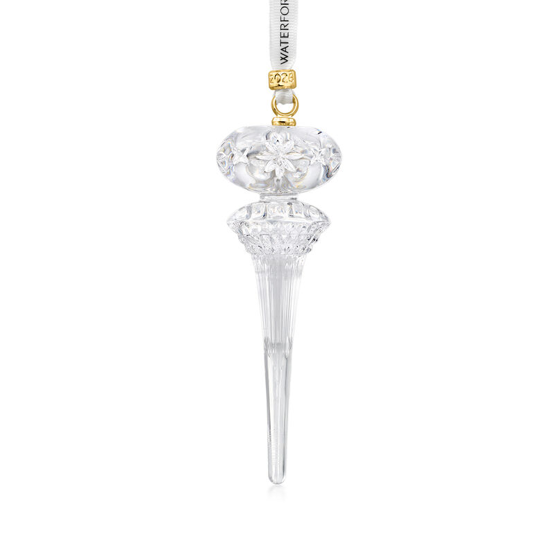 Waterford Crystal 2026 Annual Icicle Ornament image number 0