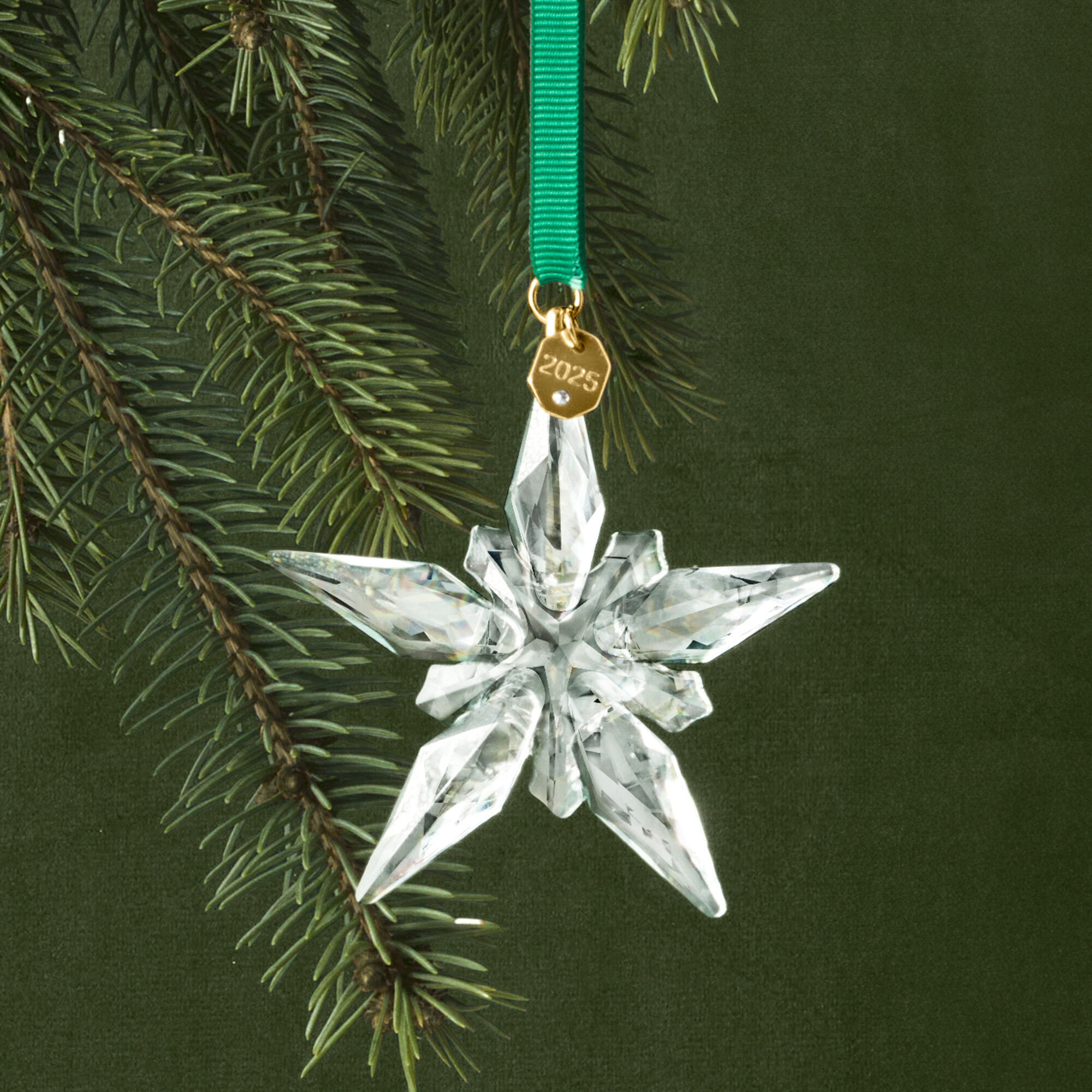 Swarovski Crystal 2025 Annual Snowflake Ornament | Ross Simons