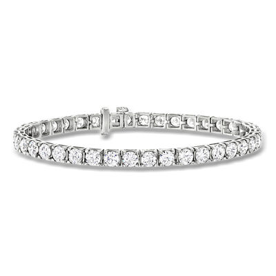 10.00 ct. t.w. Lab-Grown Diamond Tennis Bracelet in 14kt White Gold