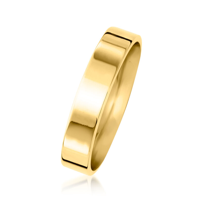 18kt Gold Vermeil Medium-Band Ring image number 2