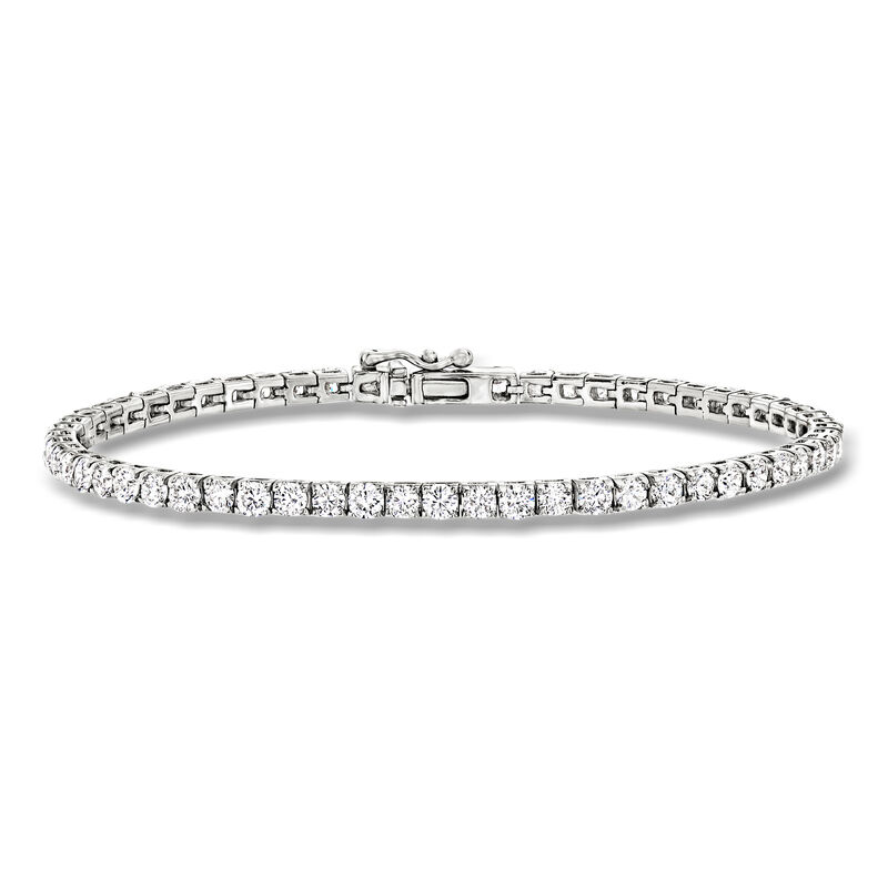 5.00 ct. t.w. Lab-Grown Diamond Tennis Bracelet in 14kt White Gold image number 0