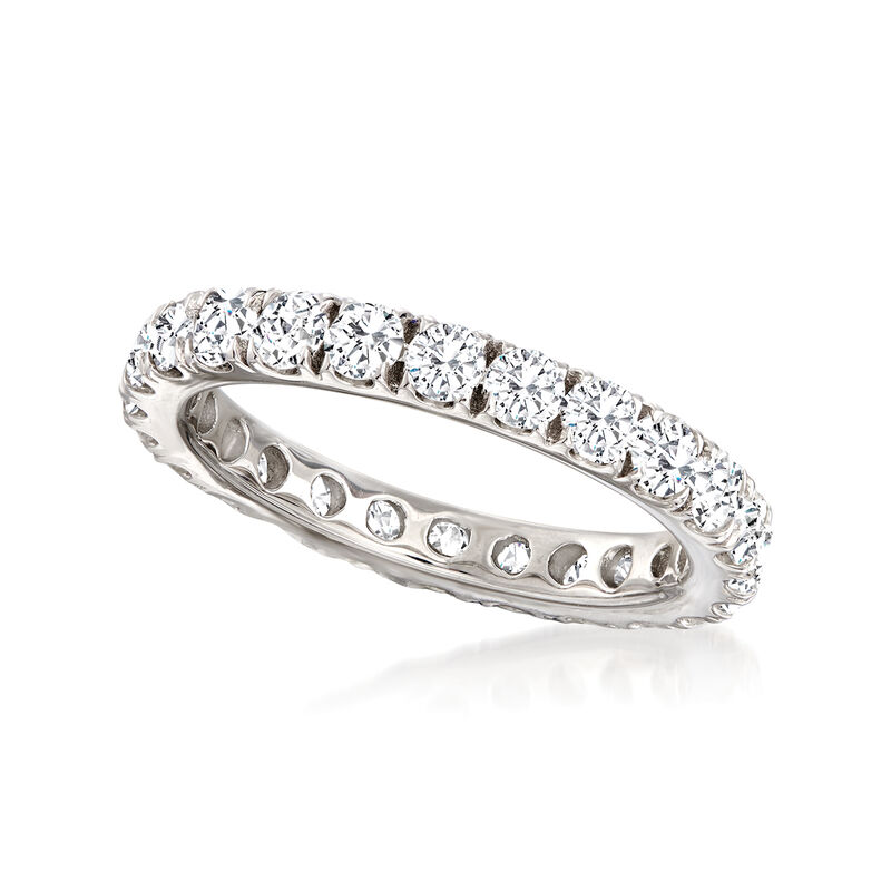 2.00 ct. t.w. Diamond Eternity Band in Platinum image number 3
