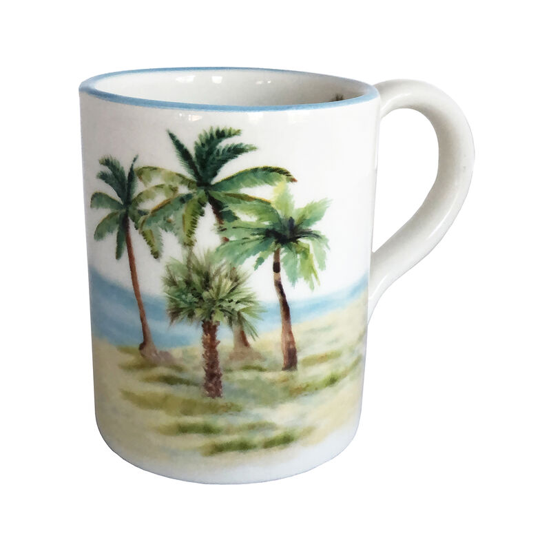 Abbiamo Tutto &quot;Palm Breezes&quot; Ceramic Dinnerware from Italy image number 1