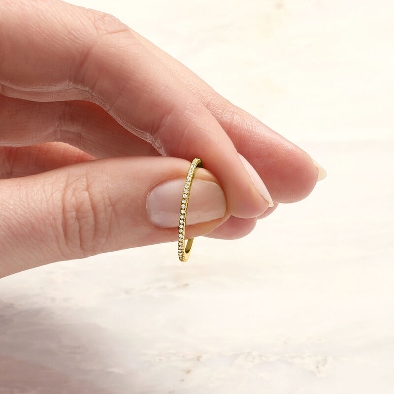 .15 ct. t.w. Diamond Stackable Ring in 14kt Yellow Gold image number 2