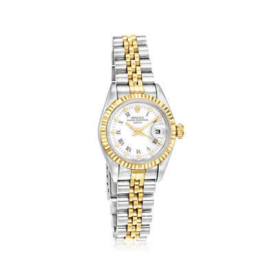 Pre-Owned Rolex Datejust Women's 26mm Automatic Stainless Steel and 18kt Yellow Gold Watch
