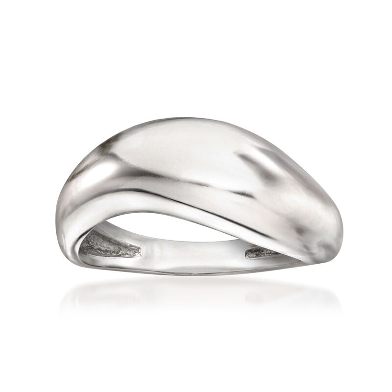 Sterling Silver Sculptural Ring image number 0