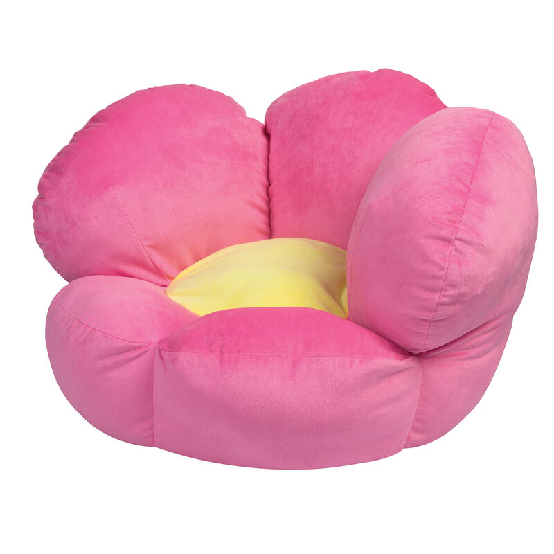 Children's Plush Flower Chair image number 0