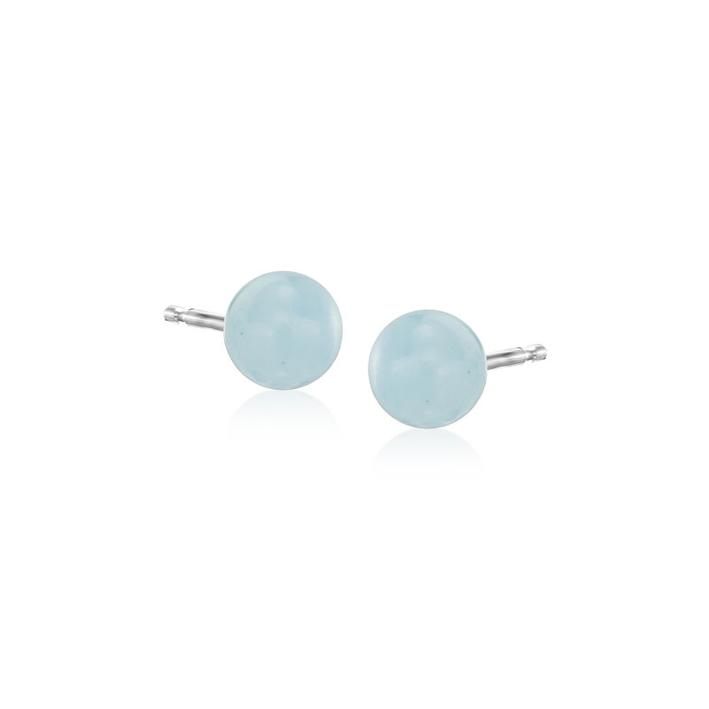 Multi-Gemstone Jewelry Set: Five Pairs of Stud Earrings in Sterling Silver  image number 5