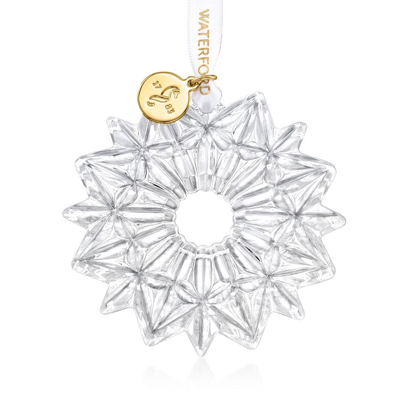 Waterford Crystal 2023 Annual Snow Crystal Ornament image number 0